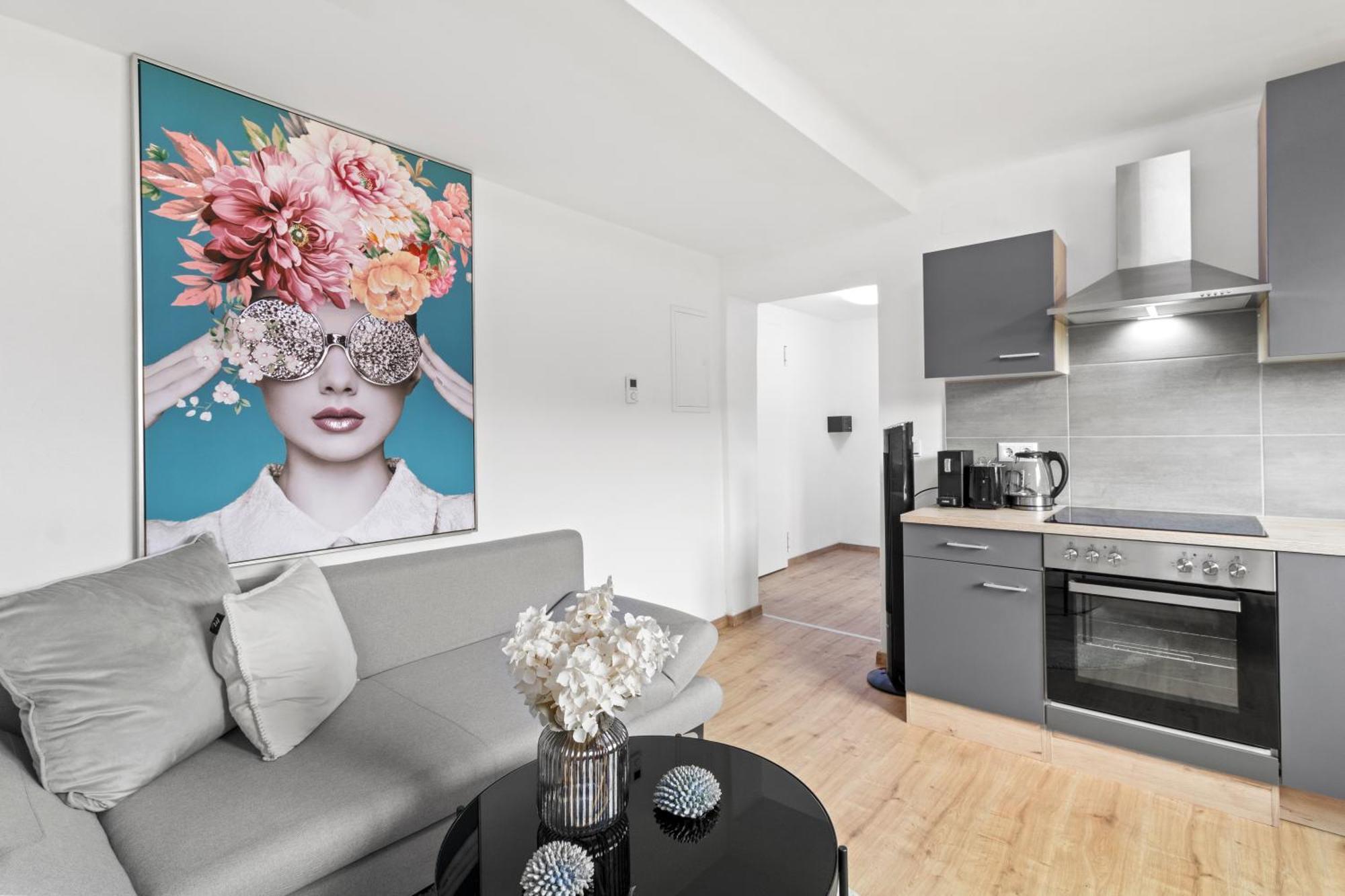 Modernes Ideal Fuer 4 Gaeste *